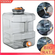 8L /12L /15L Camping Water Container with Spigot Water Storage Portable Water Tank for Outdoor Hikin