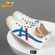 Onitsukas Mexico 66 slip-on series sports shoes men women running shoes White TH1B2N-0143 TV85 1MB3
