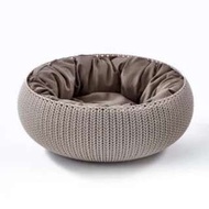 Keter KTDC1001 犬貓適用 藤紋單層睡窩 【預購貨品】