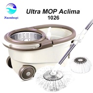 Spin Mop Chocolate 1026-ultra Mop Aclima Brown