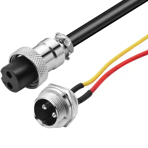 1pcs GX12 GX16 Butt Joint Waterproof Aviation Plug Socket 2P3P4P5P6P7P8P9P10 Pin Wiring Power Connec