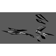 TRANSPARENT STRIPING YAMAHA JUPITER Z1 BLACK CURSOR