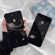 OPPO A5s/ CaseA7/A12/A11K/F9/REALME 2 PRO/A3S/A1KRealme C2 Modern Night Planet Motif - Cute Case - T