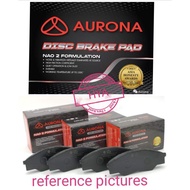 PROTON WAJA 1.6 FRONT / REAR AURONA DISC BRAKE PADS AUR561402 / AUR561382
