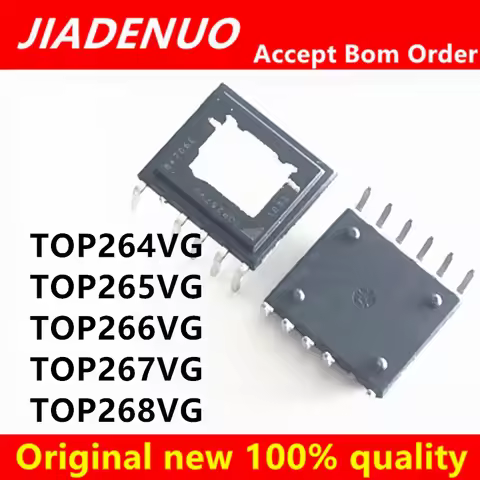 (5pcs) 100% New TOP266VG TOP267VG TOP268VG TOP264VG TOP265VG E-DIP-12