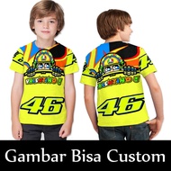 Kaos Anak Fullprin Valentino Rosi VR46