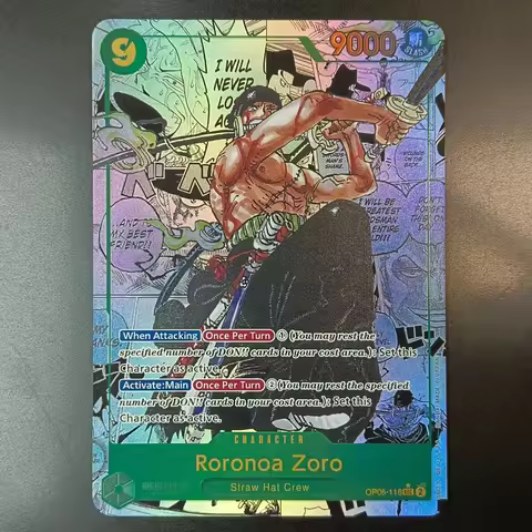 OPCG English Zoro/Ace/Roger Card Textured Foil Card Anime Collectible Cards Proxy Cards