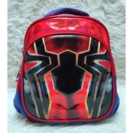 Paud Hero School Bag Character Captain Spiderman Batman Ironman Spiderman Latest A6K7 Pay In Place Quality Unisex School Price