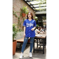Dodgers Baseball Jersey persibbiru