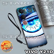 Softcase Vivo y21d rubber material Anime motif/ S41 /case vivo y21d casing vivo y21d casing vivo y21