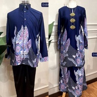 ANDHIKA KEMEJA BATIK MALAYSIA Valentino Satin Silk Batik murah (sedondon kurung batik Baheeya)