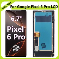 Pixel 6 Pro Super AMOLED LCD Display Screen For Google Pixel 6 Pro GLUOG G8VOU LCD Display with Touc