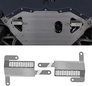 2PCS Underbody Air Deflector,LH & RH Side Front Lower Bumper Rear Airflow Deflector Shield for Corve
