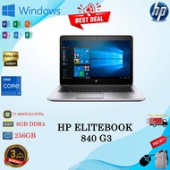 HP ELITEBOOK 840 G3 INTEL CORE i7-6TH GEN 8GB RAM 256GB SSD