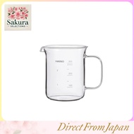 HARIO Beaker Server Craft Science Capacity 300ml with Measuring Scale Made of Heat-Resistant Glass M