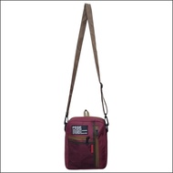 MERAH MEN'S SLING BAG PEGE Men's Sling Bag Casual Multifunctional Shoulder Bag - PG 8898 - Red WATER