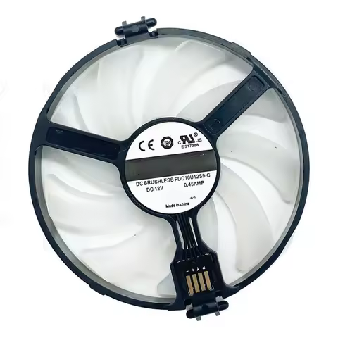 Z XFX RX470 RX480 Graphics GPU Fan For XFX RX 370/470/480/580 GTR Video card Blue