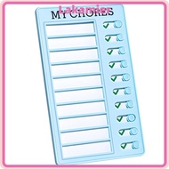 LAKA Chore Chart, Sliding Type Plastic To Do List Board, Portable Reusable Erasable Habit Tracker Bo