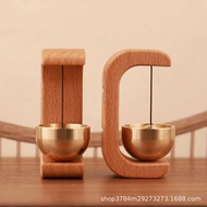 Brass Dopamine Magnetic Doorbell Home Entry Home Creative C-Shaped Doorbell Decorative Pendant