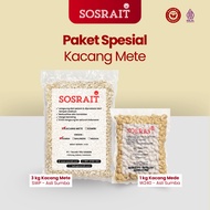 Sosrait Cashew Nut Package W240 1 Kg & Cracked Cashew Nuts in Sumba 3 Kg