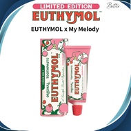 EUTHYMOL Original Cooling Peach Toothpaste 106g x My Melody Collaboration Limited Edition Peach Flav