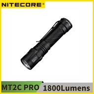 NITECORE MT2C PRO 1800Lumens Rechargeable Compact Flashlight Include 3600mAh Battery