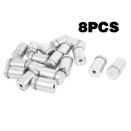 8 pcs Baut Kaca Akrilik Pen Baut Iklan Sign Board Paku Baut Skrup Penjepit Stabil Kaca Akrilik