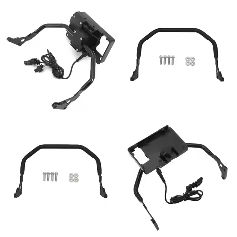 Motorcycle Mobile Phone Charging Stand Holder For BMW R1200GS R1250GS LC ADV R 1200 GS Adventure 12m