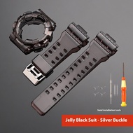 Rubber Watch Strap Case Bezel for Casio G-SHOCK GA-100 GD120 GD-100 GAX-100 Men Sport Waterproof TPU