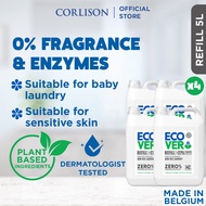 [Bundle of 4] Ecover Zero Non-bio Laundry Liquid 5L