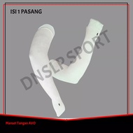 ARMSLEAVES/ ARM PROTECTOR/ ARM CUFF ARM WARMER AVO WHITE COLOR