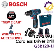 3f3wypogp5Bosch GSR120-LI, 12v 2.0ah Cordless Driver Drill, GSR120