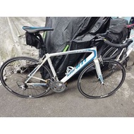 現貨 tcr1 車架 GIANT ALUXX SL 彎把 公路車 輕量鋁合金車架 M號 20段 碳纖維前叉 白