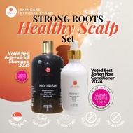 Strong Roots Healthy Scalp Set - Nourish Shampoo & Essence Hair Conditioner