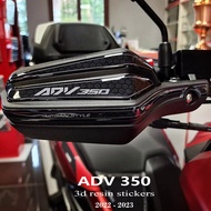 LS Motorcycle 3D Epoxy Sticker Protection Kit Tank Pad Anti Scratch Decal Non-slip For HONDA ADV 350
