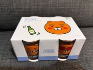 Kakao friends Ryan表情包燒酒杯