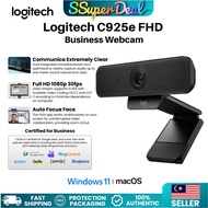 Logitech C925e Business Webcam Full HD 1080p Video Meeting 5MP Resolution 30 Fps Frame Rate Microsof