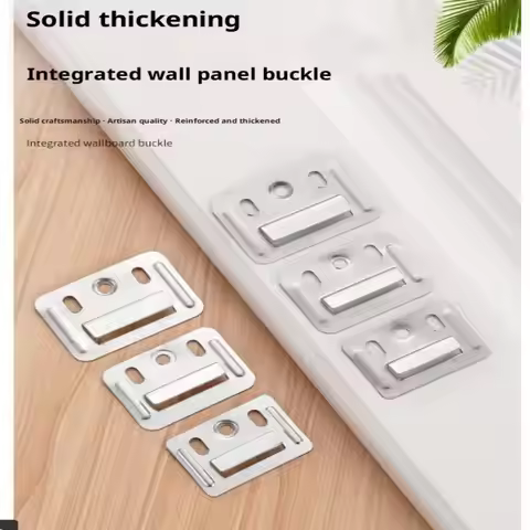 200pcs Wall Panel Clips Metal Clip Fluted Wall Panel For Wpc Wall And Ceiling Fluted Cladding Clip