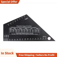 Guitar Luthier Tool Ruler Stainless Steel Fret Rocker