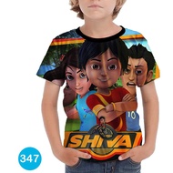 Shiva T-Shirt Cartoon Character TV Cartoon Character T-Shirt 347