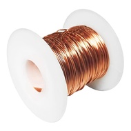 99.9% Soft Copper Wire - 18 Gauge Pure Bare Copper Wire for Jewelry Making Gardening