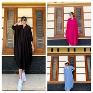 Sheenaz freesize/dress sheenaz/dress nursing dress batwing dress jumbo kaftan oversize night dress w