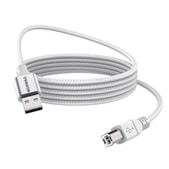 MOSWAG Printer Cable 3.28FT/1Meter USB Type A to Type B Durable USB Printer Cord High Speed Printer
