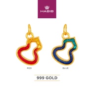 HABIB 999/24K Yellow Gold Pendant 9GP0173/4