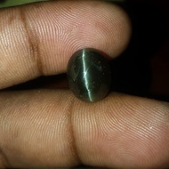 Batu Akik Cat Eye Silimanite Top Body Glass Tali Lurus Antik Asli