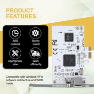 PCIE Expansion Card PCIE to AV Surveillance HD 640X480 Resolution Video Capture Card Image Capture C