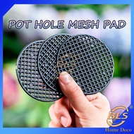 Anti-leakage Soil Stone Flower Plant Pot Hole Mesh Bottom Impermeable Grid Mat Mesh Pad Lubang  Anti-kebocoran Tanah