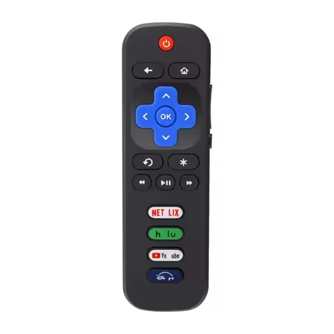 Universal Remote Control for Roku TV, Compatible with TCL/ Hisense/ Onn/ Philips TV