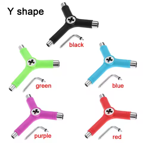 1PC Y-Type Allen Key Phillips Head Wrench Screwdriver Skateboard Tools Multi-Functional Y Shape Skat