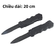 Biến Mất Dao Găm Giả Dao Có Thể Thu Vào Lưỡi Nhựa Lừa Tiện Ích Đồ Chơi Cho Halloween Ngày Cá Đảng Ph